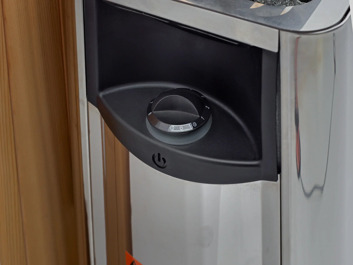 Golden Designs GDI-8330-01 Soria Near Zero EMF Full Spectrum and Harvia Traditional Stove Hybrid Sauna (New) Image 8