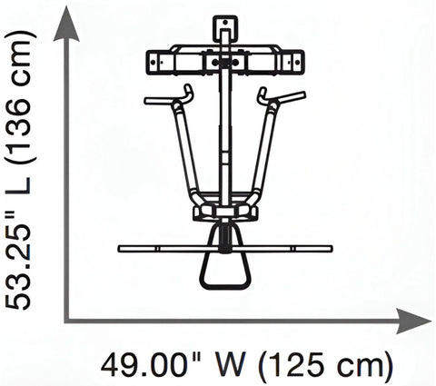 Hoist HD-2300 Mid Row/Lat Pulldown (Remanufactured) Image 2