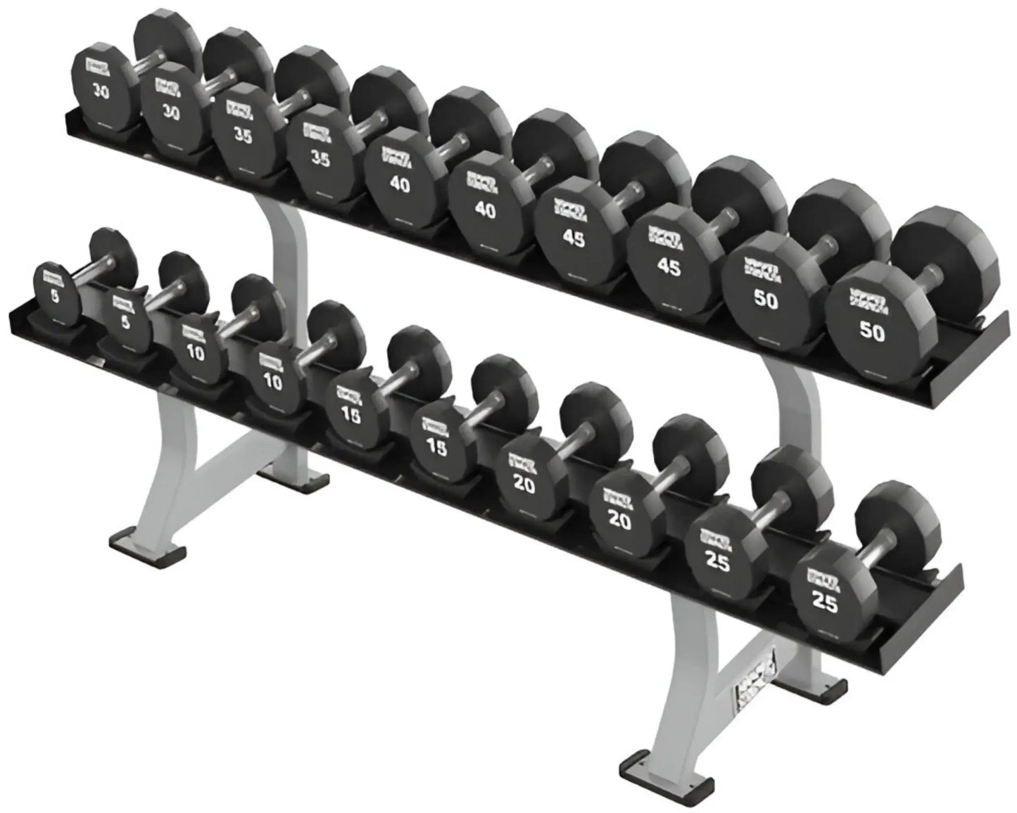 Hammer Strength 2 Tier Dumbbell Rack (Remanufactured) Image 2