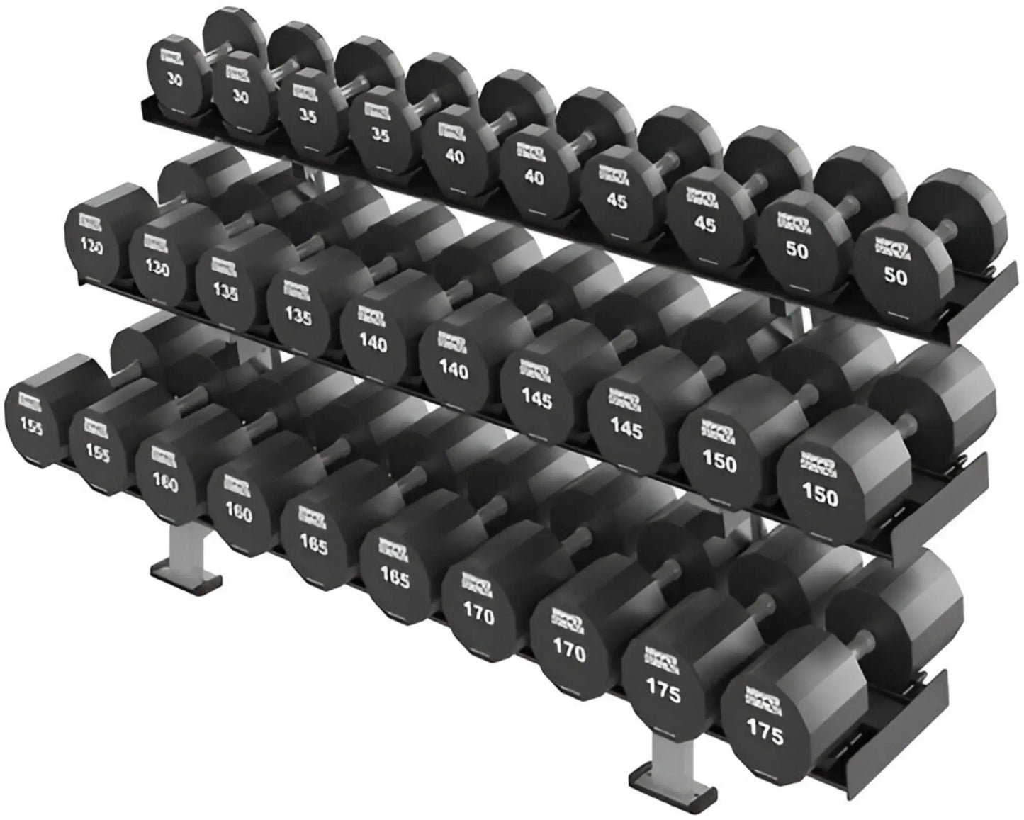 Hammer Strength 3 Tier Dumbbell Rack (Remanufactured) Image 2