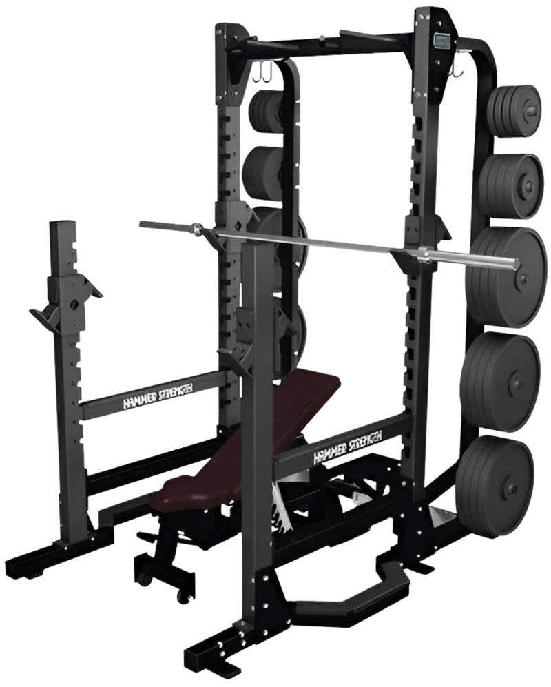 Hammer Strength Olympic Multi Rack / Squat Rack (Remanufactured)