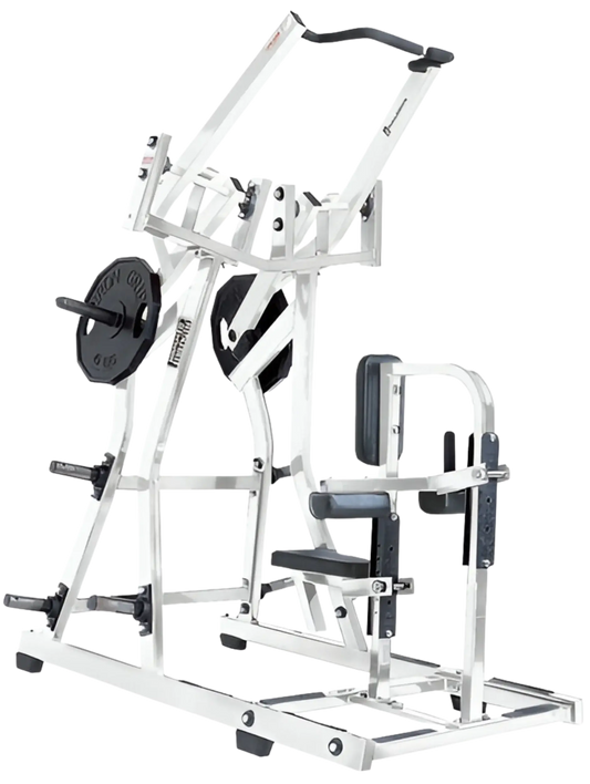 Hammer Strength ISO-Lat Front Lat Pulldown ILPD Plate Loaded (Remanufactured) Image
