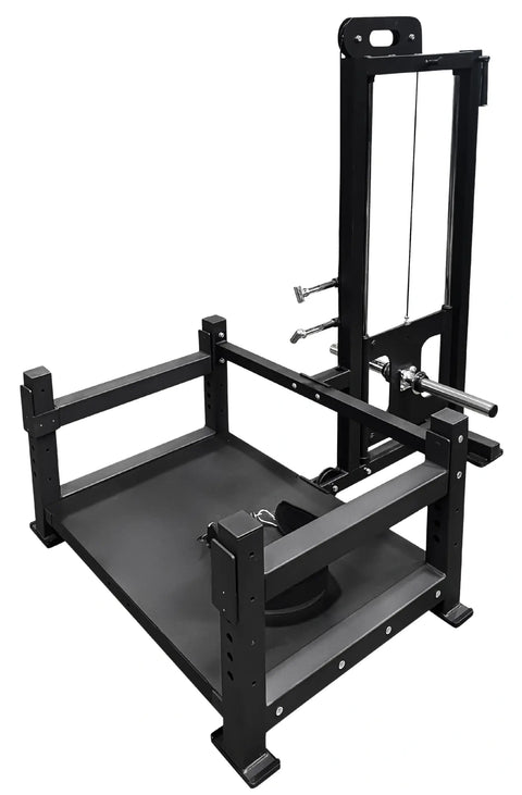 French Fitness Belt Squat Training Platform Plate Loaded (New)