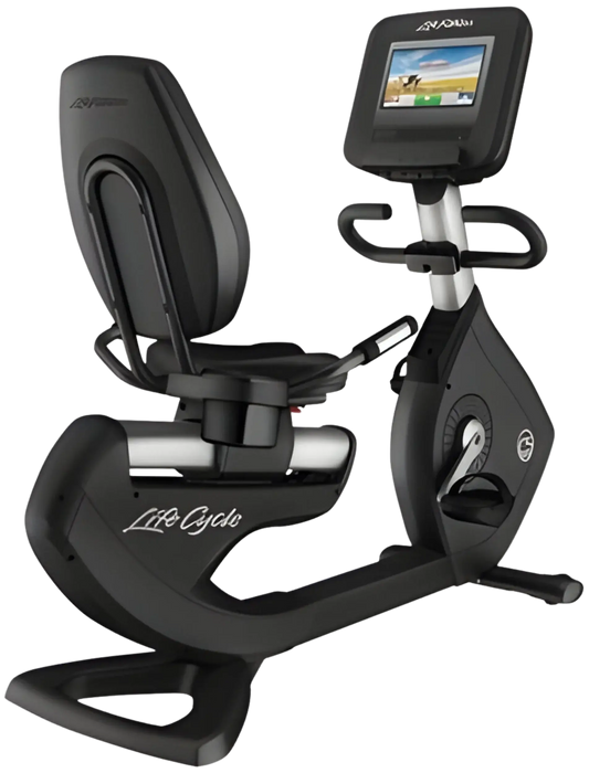 Life Fitness Discover SI 95R Elevation Recumbent Bike (Remanufactured) Image