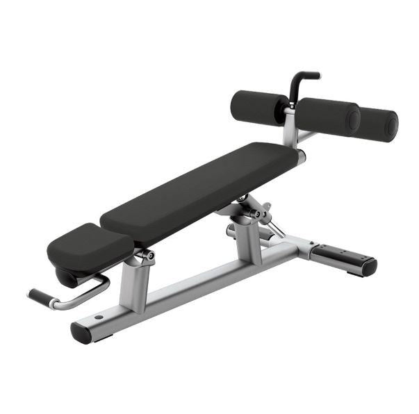Life Fitness Signature Adj Decline Bench / Ab Crunch (Remanufactured)
