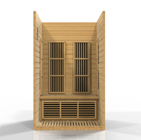GoldenDesigns MX-J206-01 Hemlock LEMF Maxxus Far IR Sauna (New)