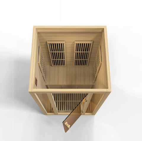 GoldenDesigns MX-J206-01 Hemlock LEMF Maxxus Far IR Sauna (New)