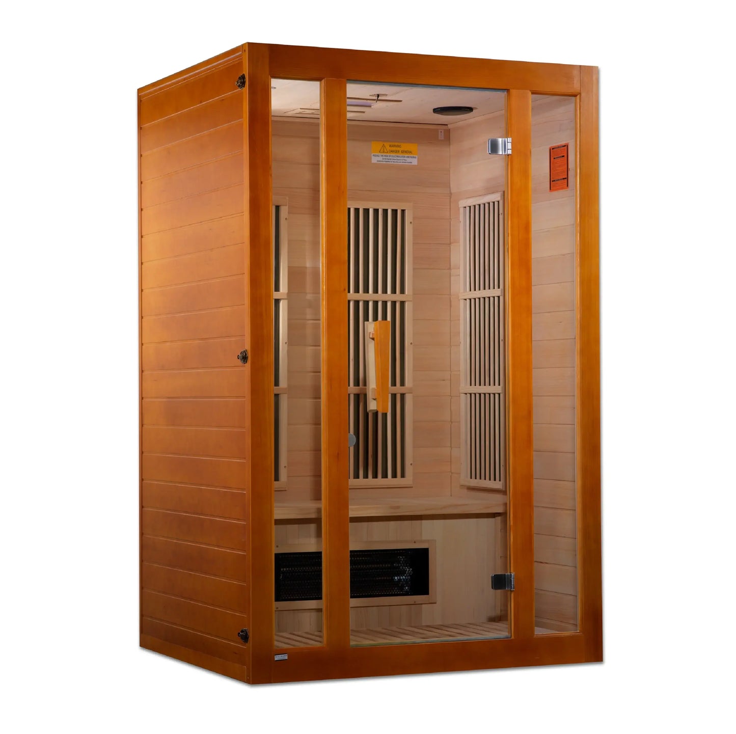 GoldenDesigns MX-J206-02S Maxxus 2-Person Low EMF FAR Infrared Sauna (New) Image