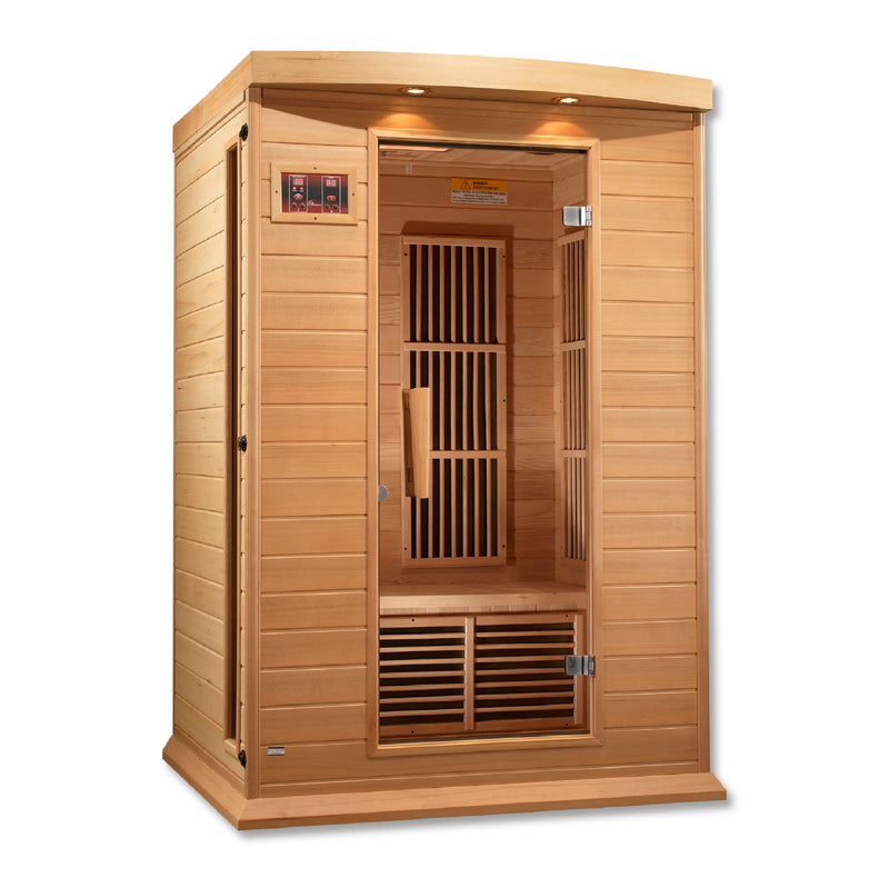 GoldenDesigns MX-K206-01 Hemlock LEMF Maxxus Far IR Sauna (New)