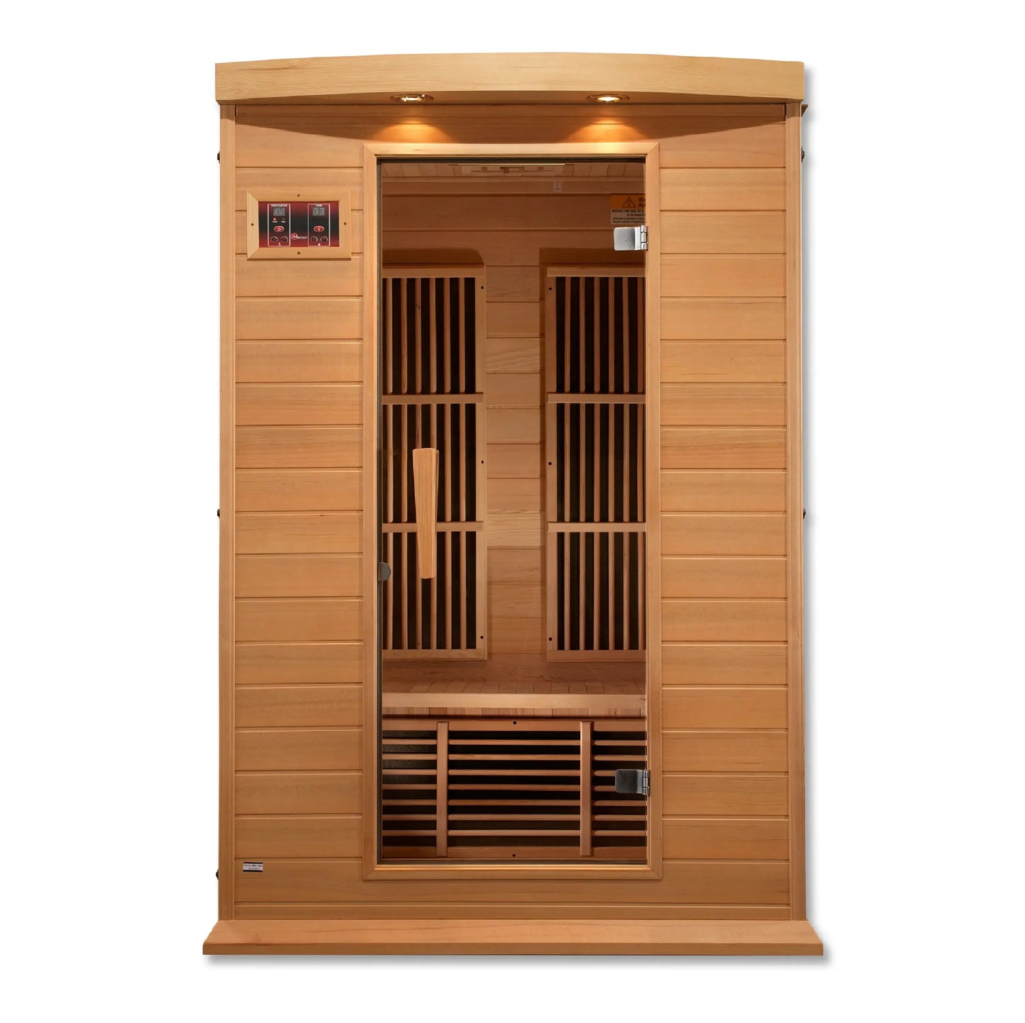 GoldenDesigns MX-K206-01 Hemlock LEMF Maxxus Far IR Sauna (New) Image 2