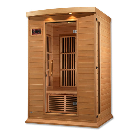 GoldenDesigns MX-K206-01 Hemlock LEMF Maxxus Far IR Sauna (New)