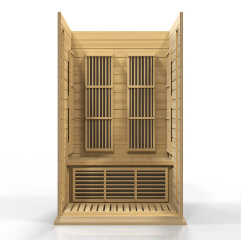 GoldenDesigns MX-K206-01 Hemlock LEMF Maxxus Far IR Sauna (New)
