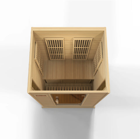 GoldenDesigns MX-K206-01 Hemlock LEMF Maxxus Far IR Sauna (New)