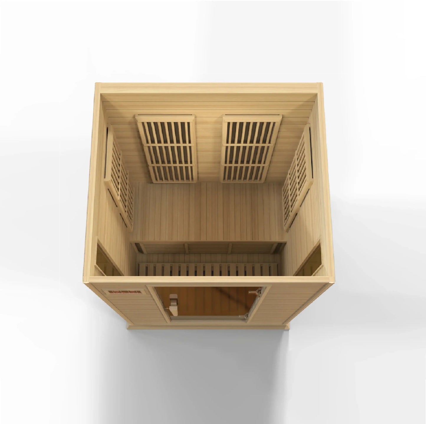 GoldenDesigns MX-K206-01 Hemlock LEMF Maxxus Far IR Sauna (New) Image 7