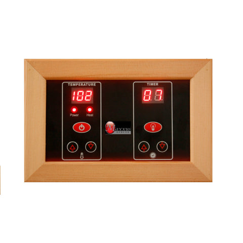 GoldenDesigns MX-K206-01 Hemlock LEMF Maxxus Far IR Sauna (New)