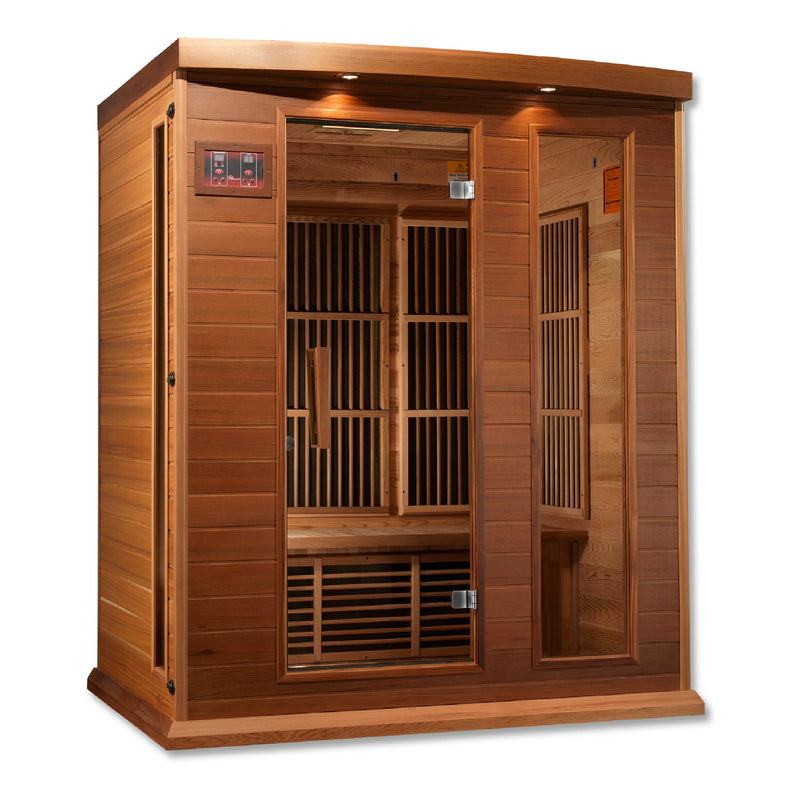 GoldenDesigns MX-K306-01 Red Cedar LEMF Maxxus Far IR Sauna (New)