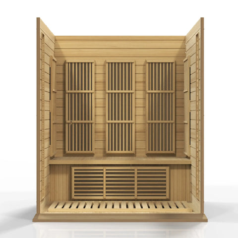 GoldenDesigns MX-K306-01 Hemlock LEMF Maxxus Far IR Sauna (New) Image 5