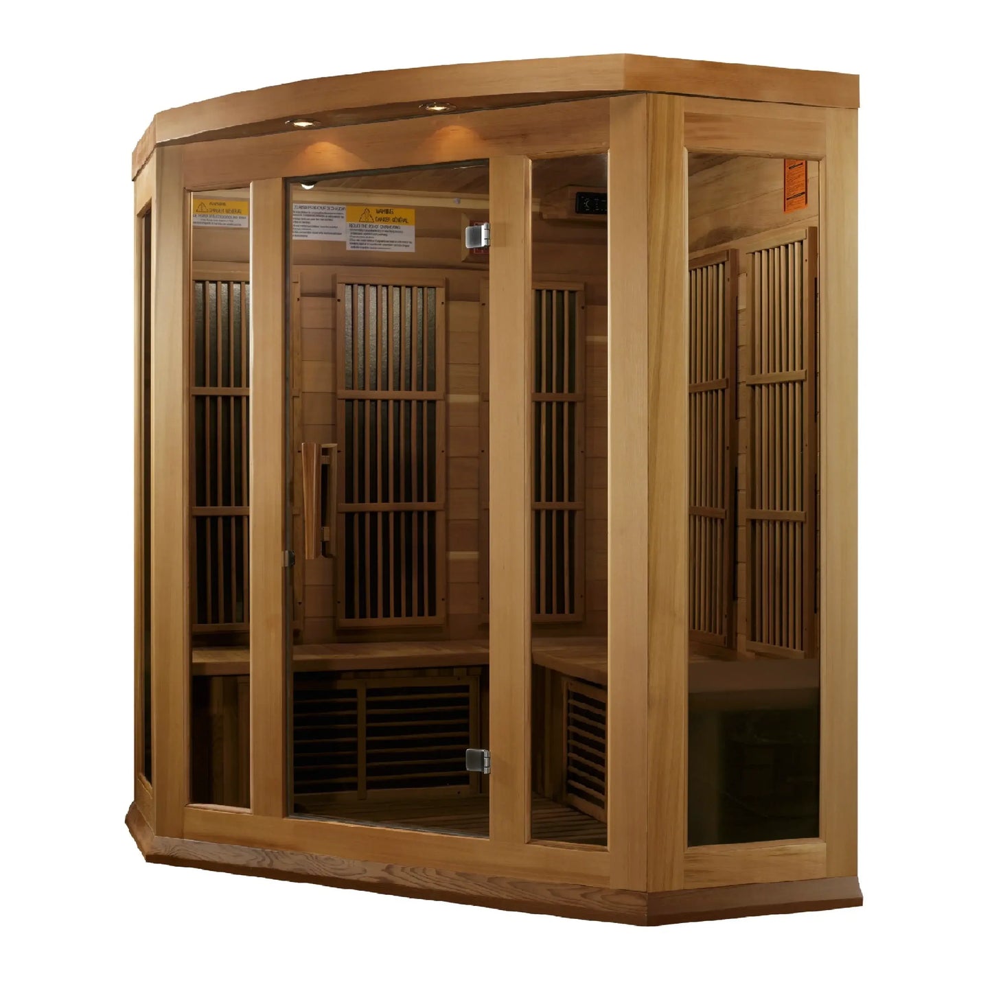 GoldenDesigns MX-K356-01 Red Cedar LEMF Maxxus Far IR Sauna (New) Image 3
