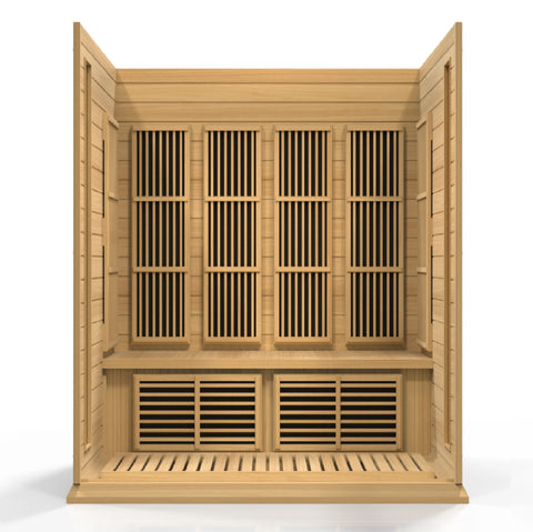 GoldenDesigns MX-K406-01 Hemlock LEMF Maxxus Far IR Sauna (New)