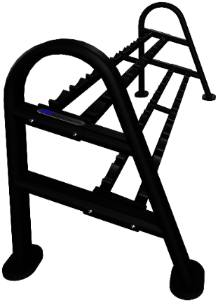 Nautilus Instinct Dumbbell Rack 10-Pair 2 Tier 9NN-R8001-60ARS (New) Image 3