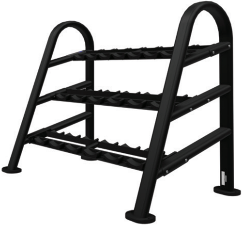 Nautilus Instinct Dumbbell Rack 10-Pair 3 Tier 9NN-R8002-60ARS (New) Image