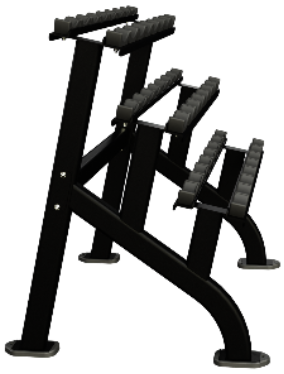 Nautilus Beauty Bell Rack 3 Tier 9NP-R8014-60AAS (New) Image 3