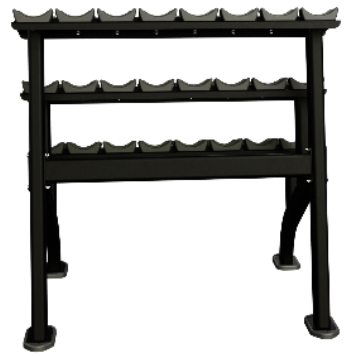 Nautilus Beauty Bell Rack 3 Tier 9NP-R8014-60AAS (New) Image 5