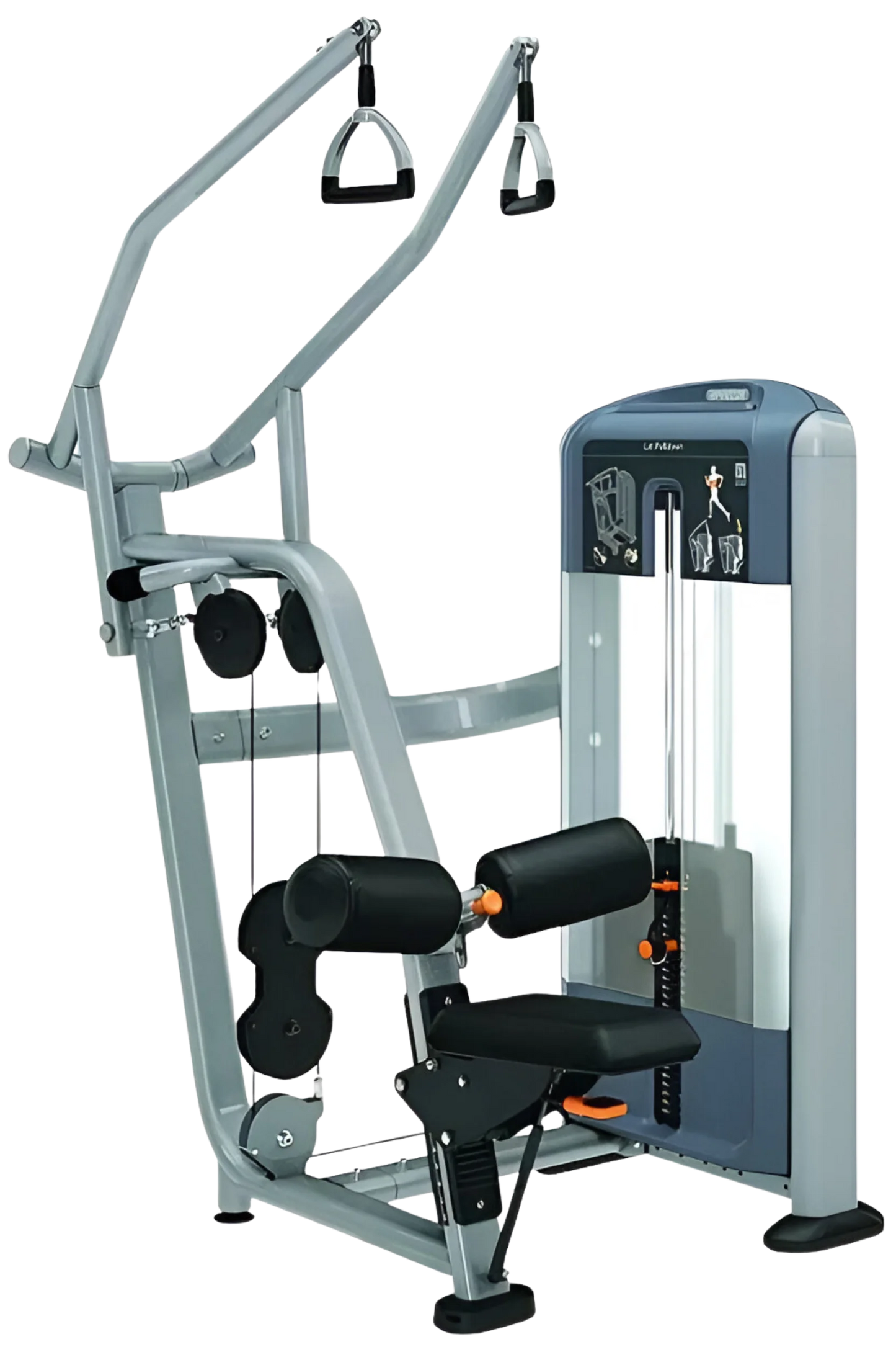 Precor DSL0314 Discovery Series Selectorized Diverging Lat Pulldown (Remanufactured) Image