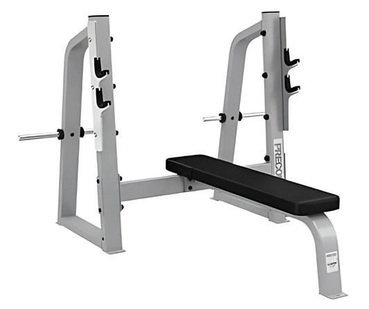 Precor Icarian CW-408 Flat Olympic Bench (Remanufactured) Image