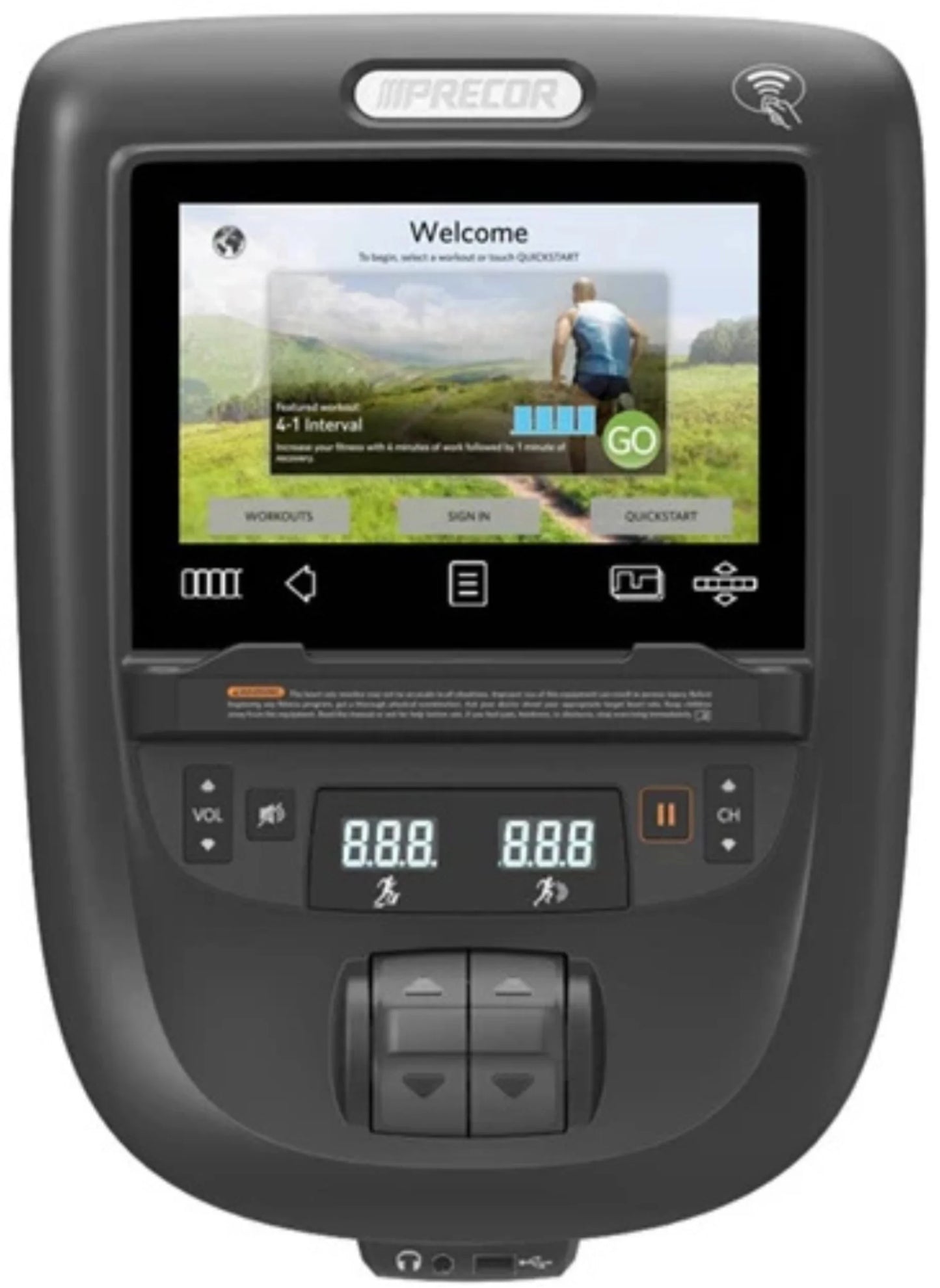 Precor TRM 865 V2 Treadmill w/p62 Console (Remanufactured)