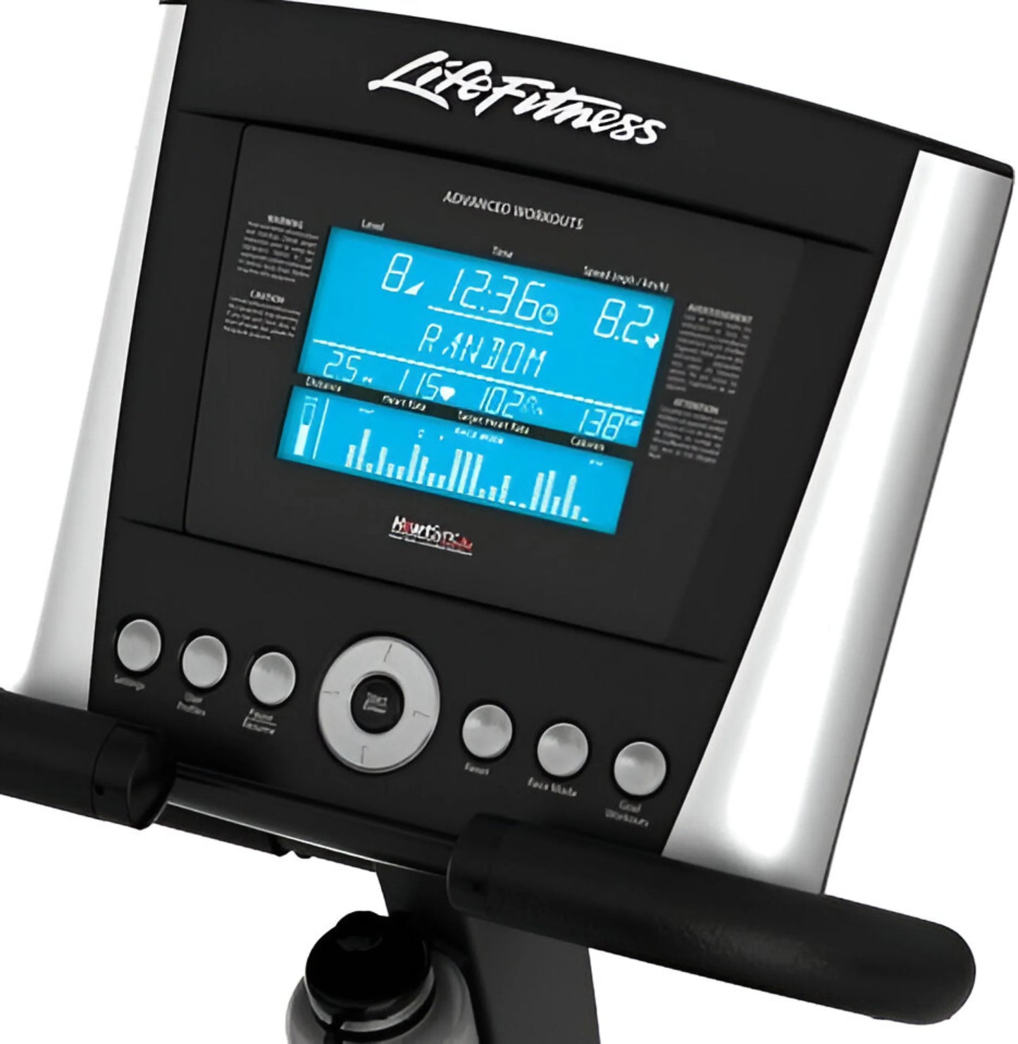 Life Fitness R1 Recumbent Bike w/Basic Console (Remanufactured) Image 9