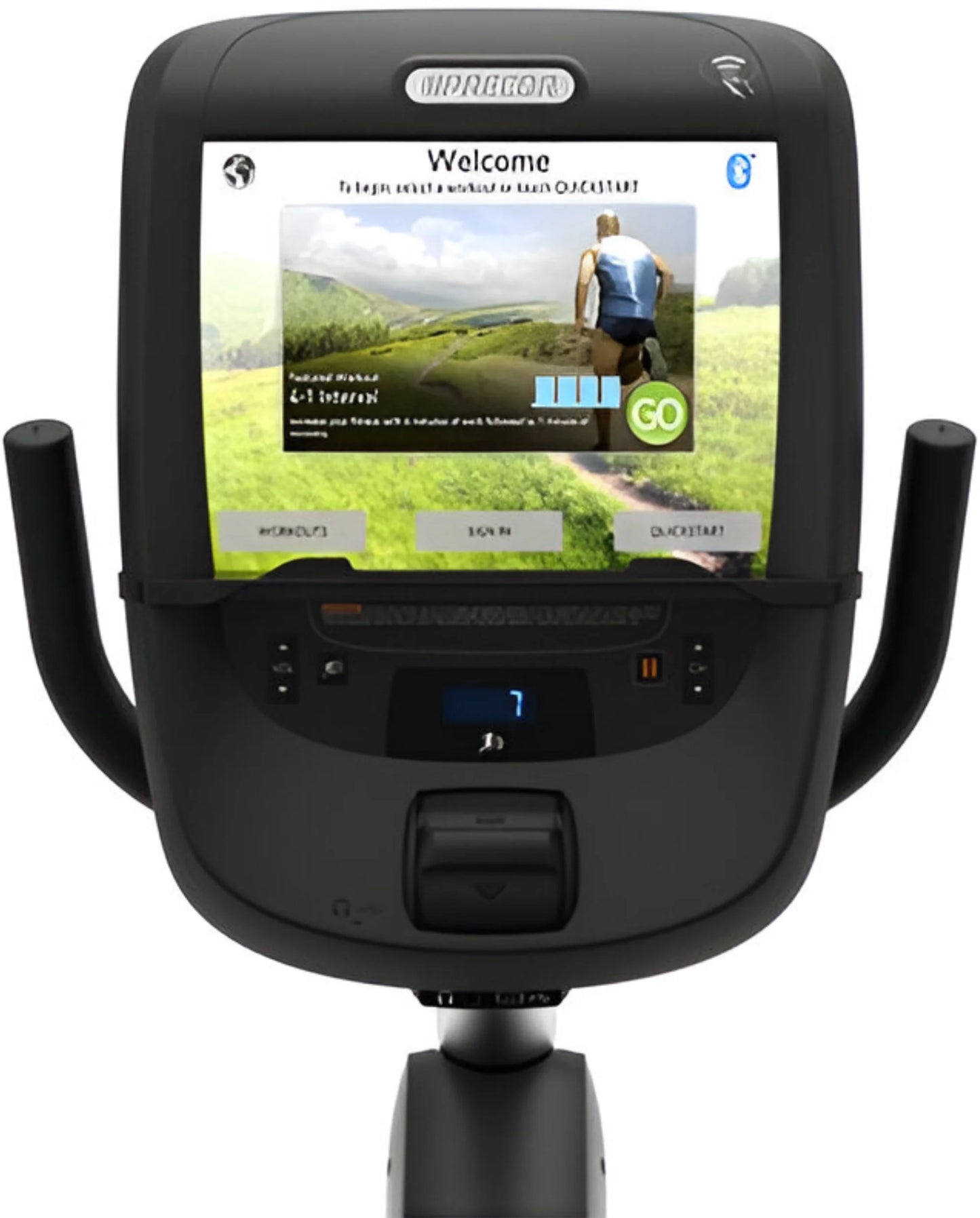 Precor RBK 885 Recumbent Bike w/ P82 Console (Remanufactured) Image 3