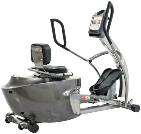 SCIFIT REX7000 Total Body Recumbent Elliptical w/Touch Console (Remanufactured) Image