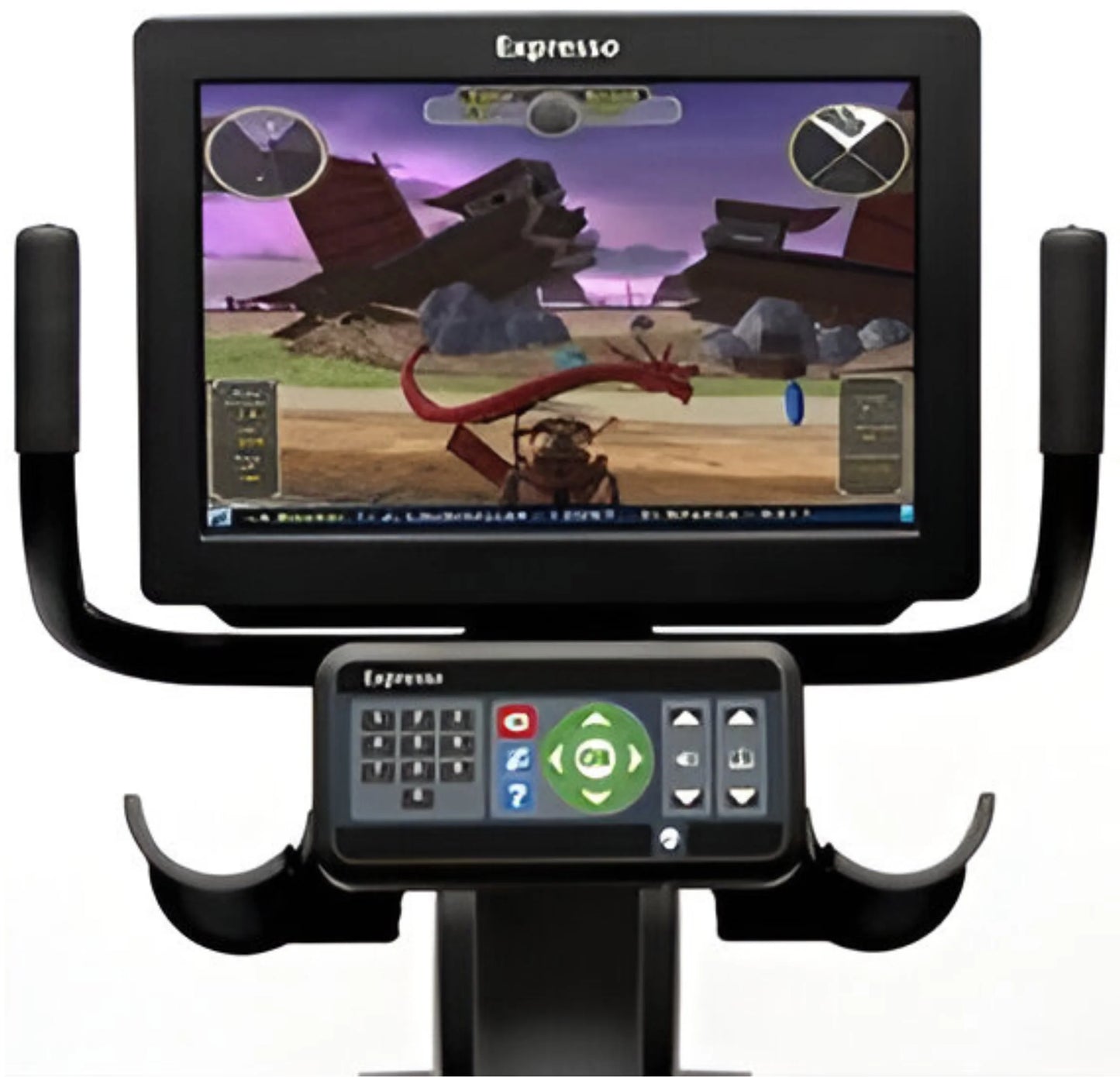 Expresso Fitness S3r Recumbent Exercise Bike (Remanufactured) - Close Up Console View