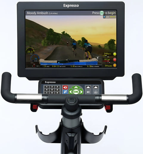 Expresso Fitness S3u Upright Exercise Bike (Remanufactured)