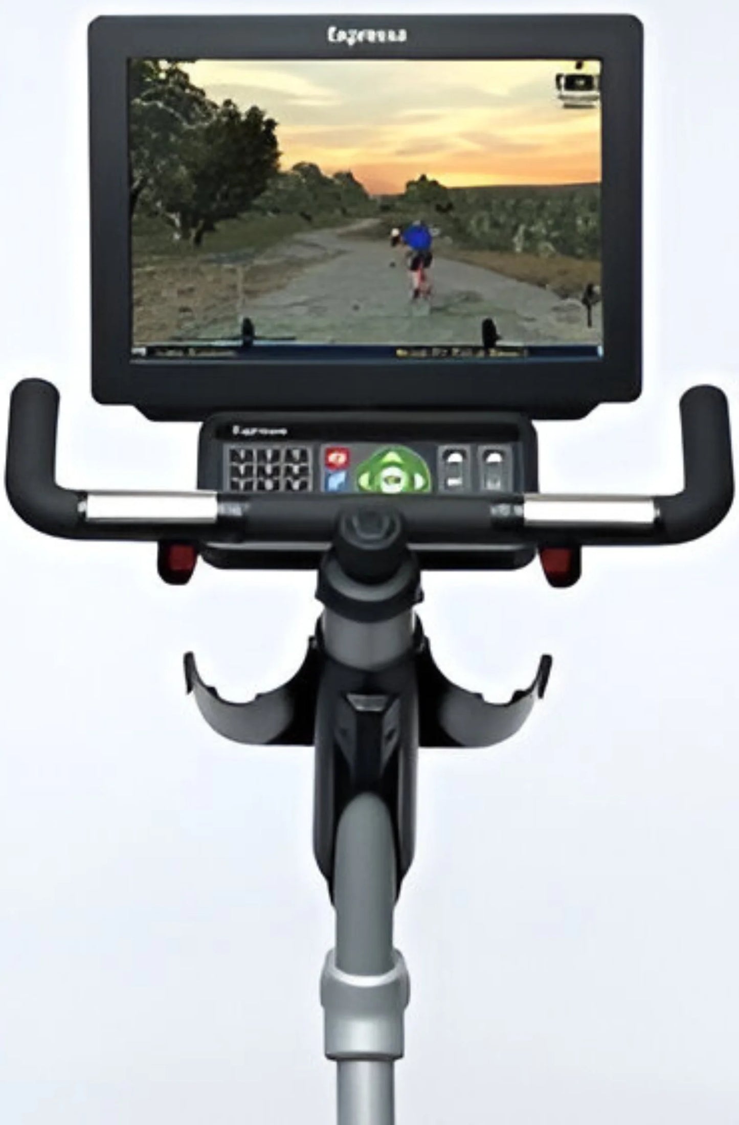 Expresso Fitness s3y Youth Upright Bike (Remanufactured) - Close Up Console View