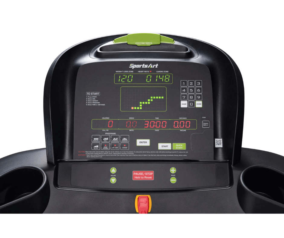 SportsArt T615 Foundation Treadmill with Eco-Glide/Contact Heart Rate (New) Image 2