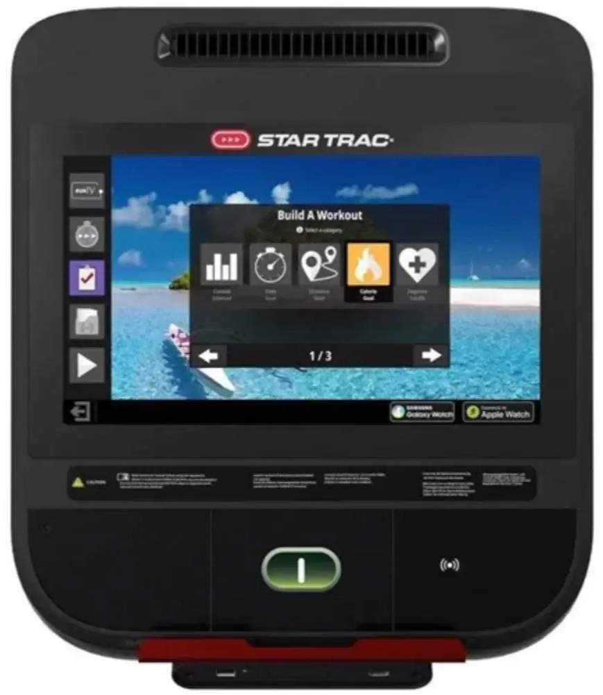 Star Trac 4 Series Cross Trainer w/15" Embedded Display - Black (New)