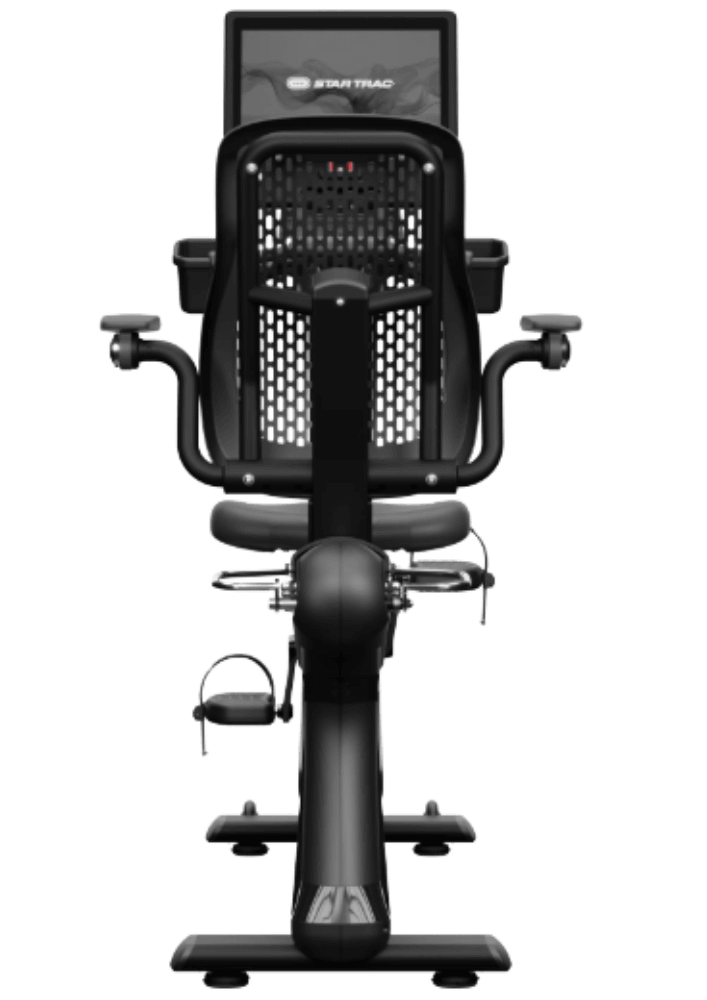 Star Trac 8 Series Recumbent Bike w/16" Touch Display - Black (New)