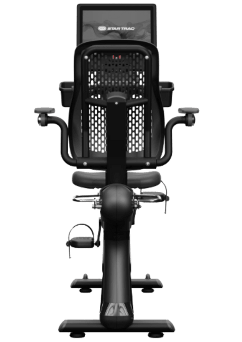 Star Trac 8 Series Recumbent Bike w/16" Touch Display - Black (New)