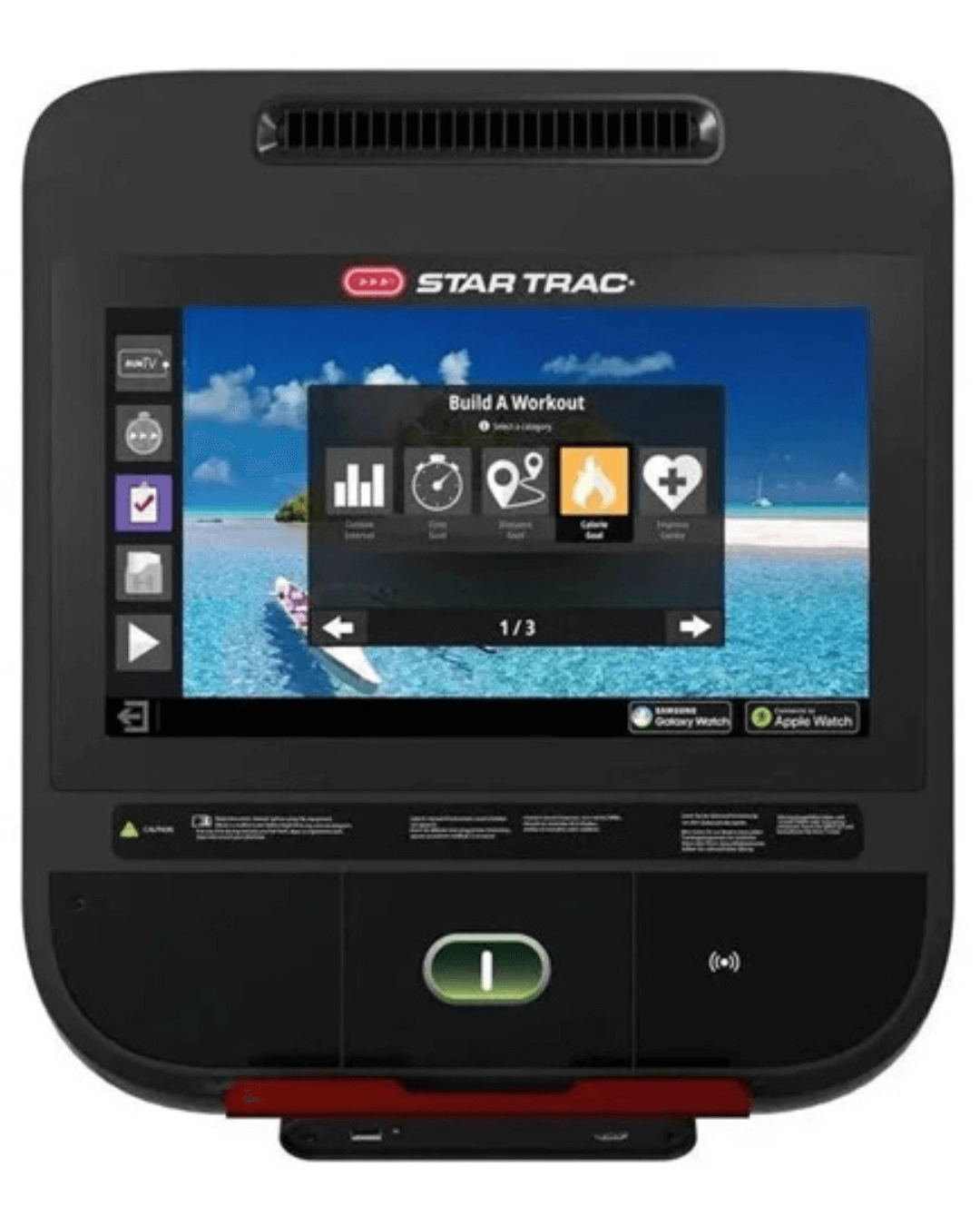 Star Trac 4 Series Treadmill w/15" Embedded Display - Black, 2024 Model (Remanufactured) Image 2