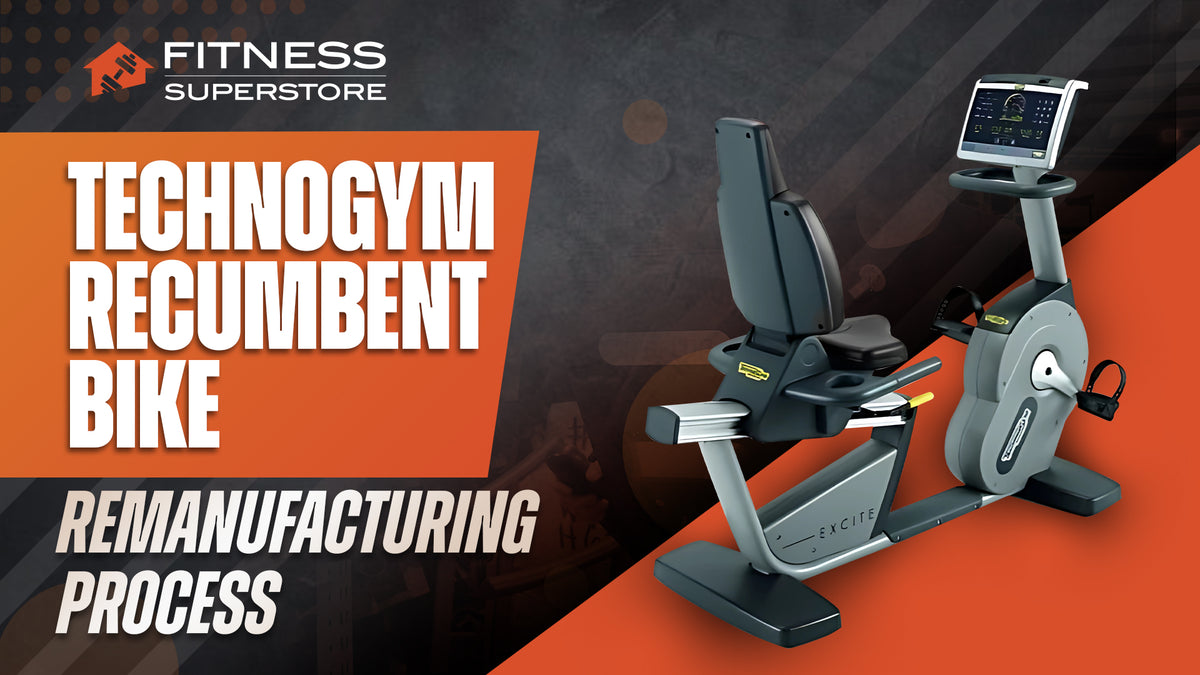 Technogym Recumbent Bike Remanufacturing Process