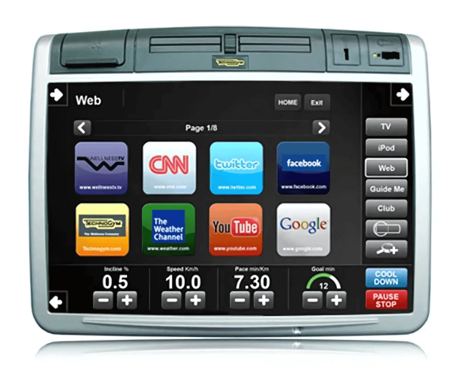 Technogym EXC Run 700 Treadmill w/ Visioweb (Remanufactured) Image 2