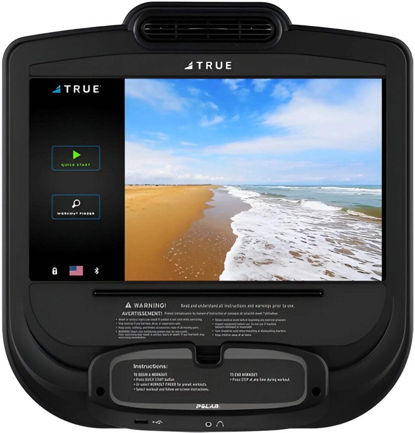 True Fitness C900 Recumbent Bike w/Envision 16 Console (Remanufactured) Image 4