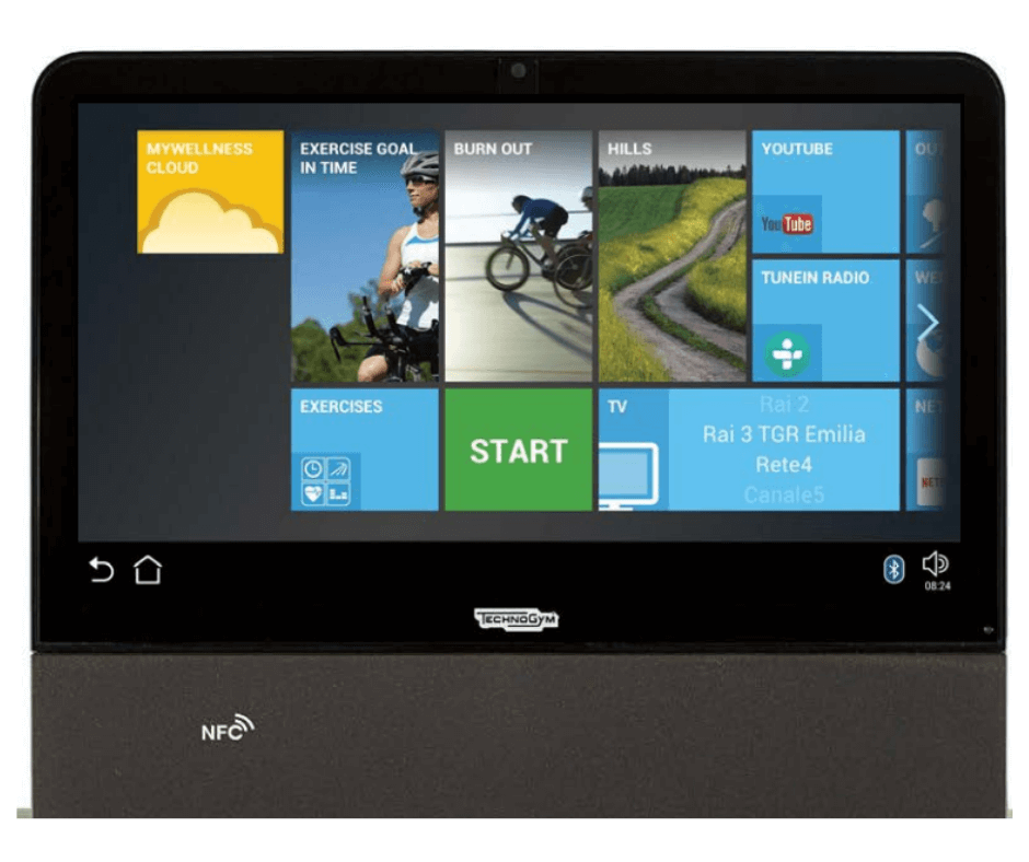 Technogym Artis Upright Bike w/Unity 3.0 Console (Remanufactured) Image 3