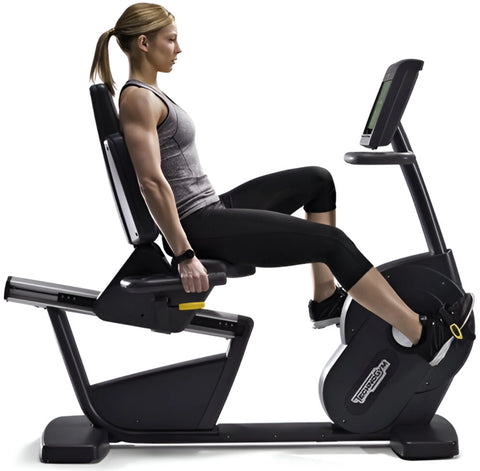 Technogym Excite Recline Unity 1000 Recumbent Bike w/Unity 3.0 Console (Remanufactured)
