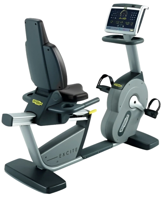 Technogym Excite 700i Recumbent Exercise Bike (Remanufactured) Image