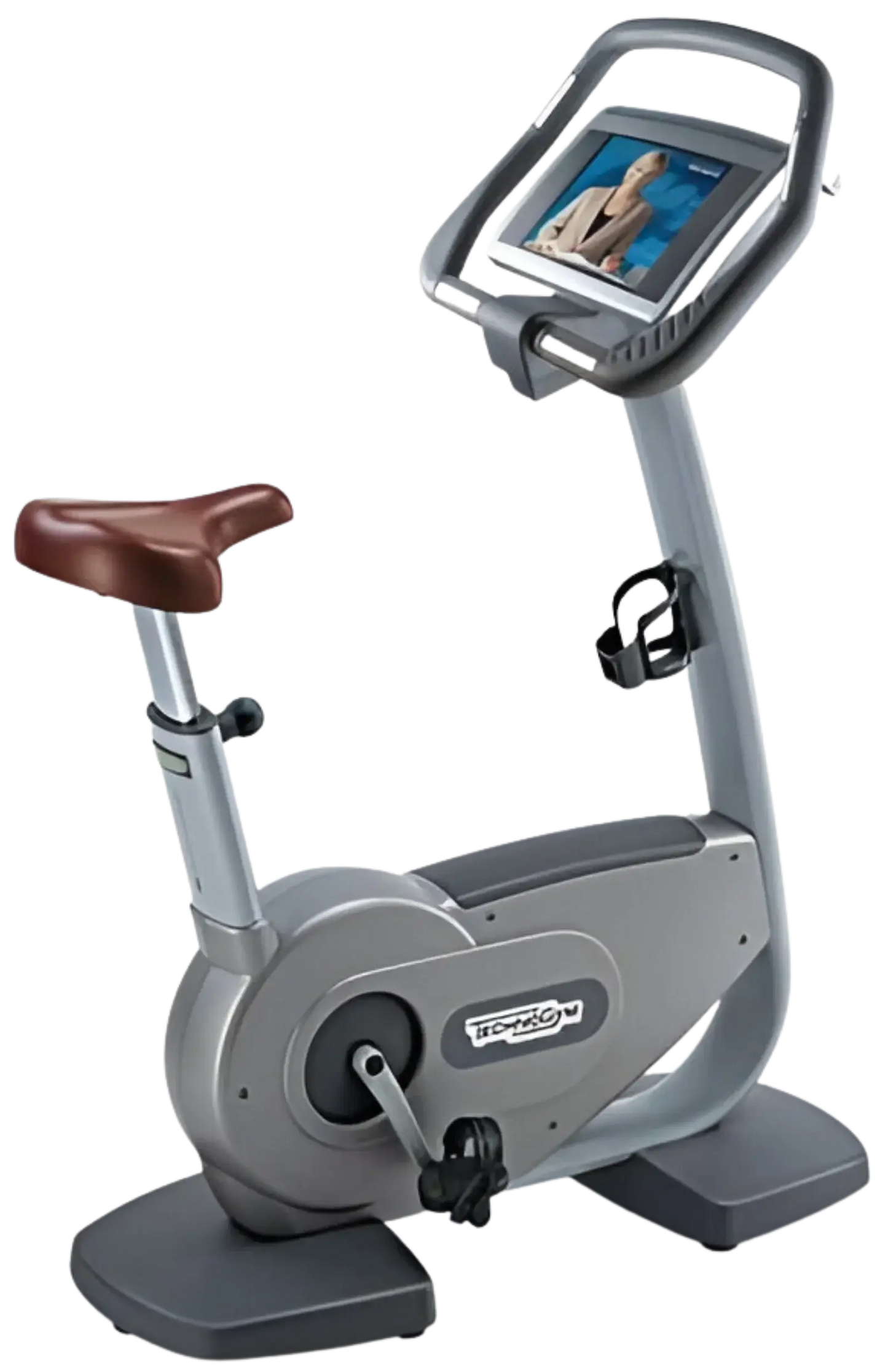 Technogym Excite 700e Upright Exercise Bike w/TV (Remanufactured) Image