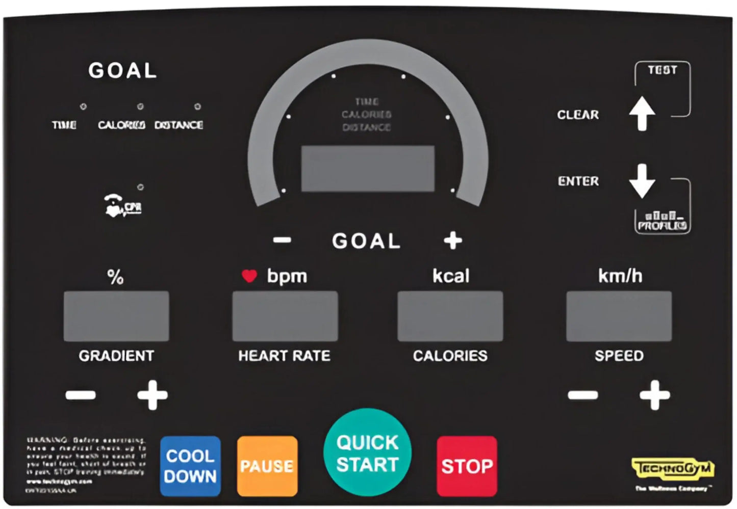 Technogym Excite 700I Upright Bike w/LCD Console (Remanufactured) Image 2