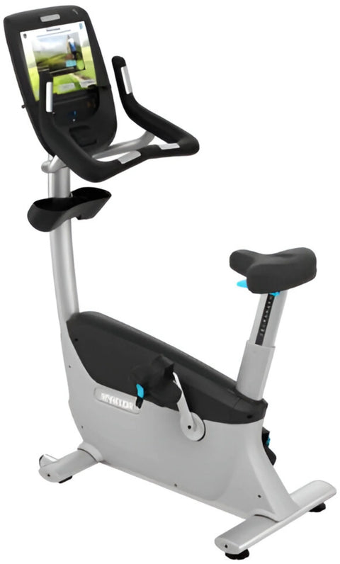 Precor UBK 885 Upright Bike w/ P82 Console (Remanufactured)